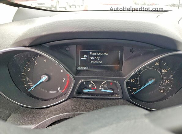 1FMCU0GD3KUC05247 2019 FORD ESCAPE Charcoal ხელსაწყოთა პანელის ხედი