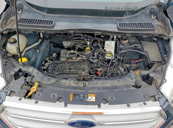 1FMCU0GD3KUC05247 2019 FORD ESCAPE Charcoal ძრავის განყოფილების ხედი