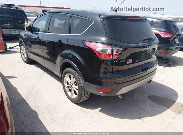 1FMCU0GD4HUC03967 2017 FORD ESCAPE Black Rear left