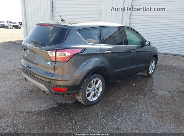 1FMCU0GD4HUC10160 2017 FORD ESCAPE Gray Tył prawy