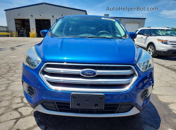 1FMCU0GD4HUC76692 2017 FORD ESCAPE Blue წინა ხედი