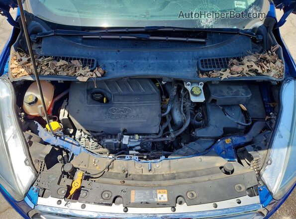 1FMCU0GD4HUC76692 2017 FORD ESCAPE Blue უკანა სალონის ხედი