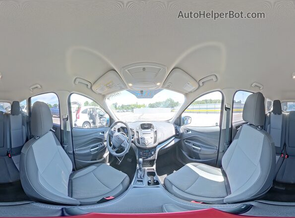 1FMCU0GD4HUC76692 2017 FORD ESCAPE Blue VIN კოდის სტიკერის ხედი