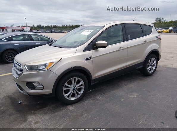 1FMCU0GD4HUD24725 2017 FORD ESCAPE Beige Передня ліва чверть