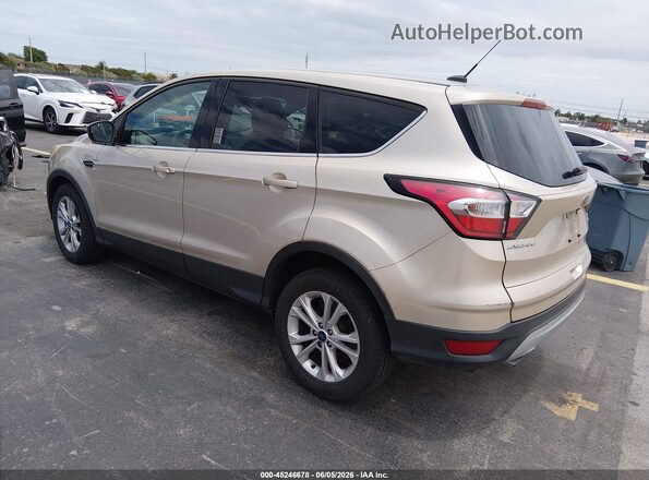 1FMCU0GD4HUD24725 2017 FORD ESCAPE Beige Задня ліва чверть