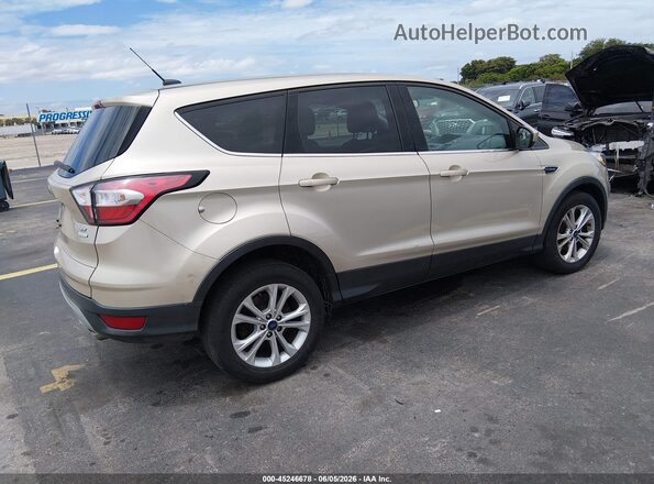 1FMCU0GD4HUD24725 2017 FORD ESCAPE Beige Задня права чверть