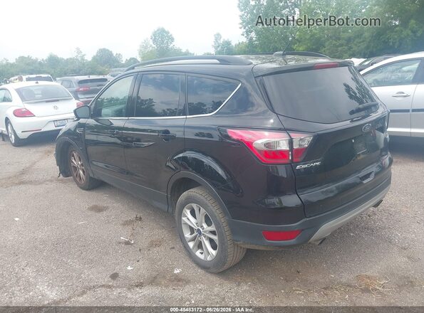 1FMCU0GD4HUD92944 2017 FORD ESCAPE Black Trasero izquierdo