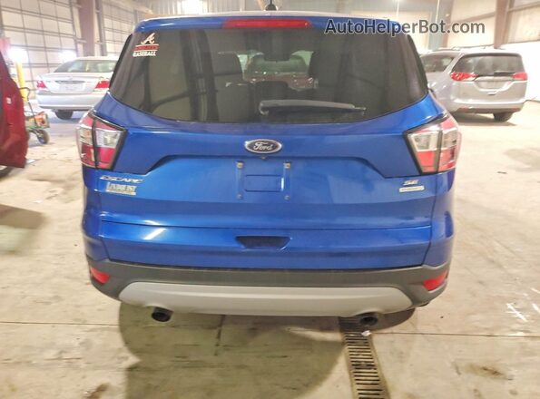 1FMCU0GD4HUE35937 2017 FORD ESCAPE Blue Widok z tyłu