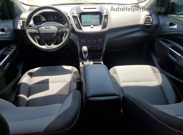 1FMCU0GD4JUD00799 2018 FORD ESCAPE Серый Вид панели приборов