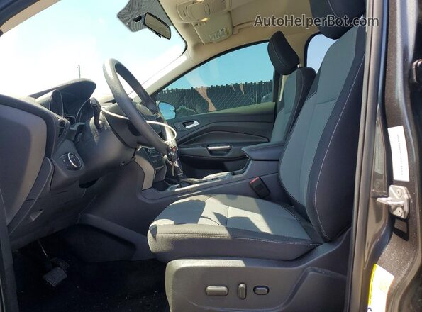 1FMCU0GD4JUD00799 2018 FORD ESCAPE Серый Вид салона спереди
