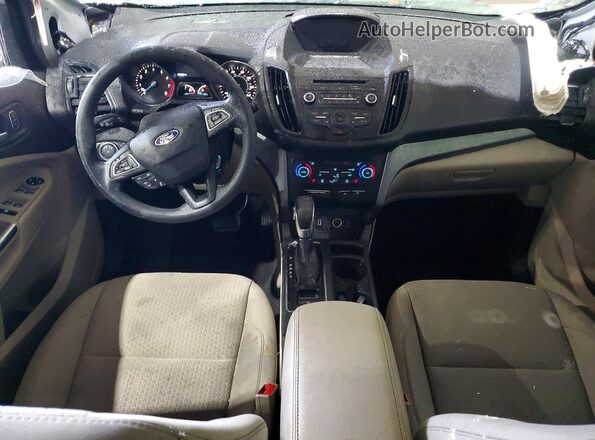 1FMCU0GD4JUD60615 2018 FORD ESCAPE Silver Dashboard view