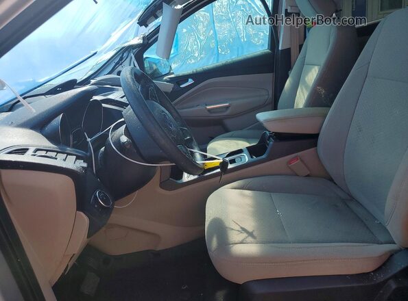1FMCU0GD4JUD60615 2018 FORD ESCAPE Silver Front interior view
