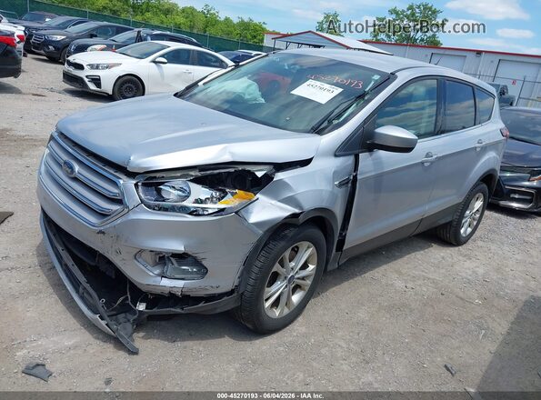 1FMCU0GD4KUA45489 2019 FORD ESCAPE Silver Передня ліва чверть