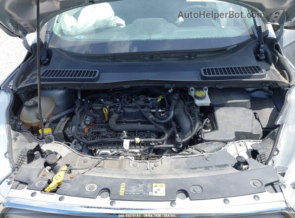 1FMCU0GD4KUA45489 2019 FORD ESCAPE Silver Вид ззаду