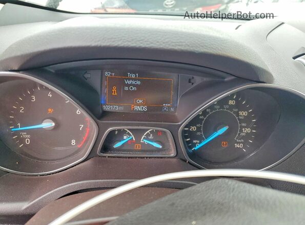 1FMCU0GD4KUA51535 2019 FORD ESCAPE Серый Вид щитка приборов
