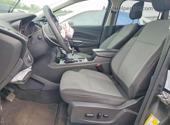 1FMCU0GD4KUA51535 2019 FORD ESCAPE Серый Вид салона спереди