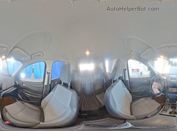 1FMCU0GD4KUA51535 2019 FORD ESCAPE Серый Панорамный вид салона 360°