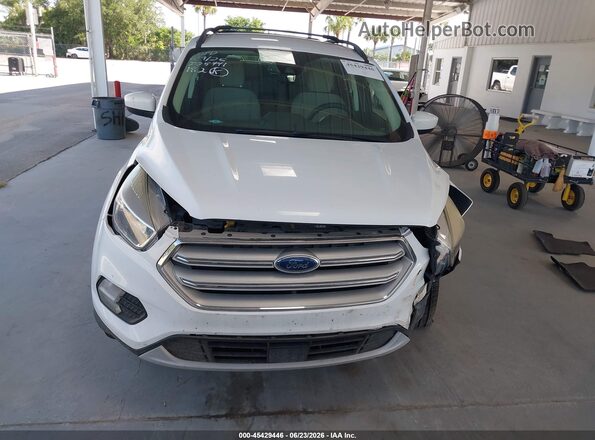 1FMCU0GD4KUA55763 2019 FORD ESCAPE White Instrument cluster view