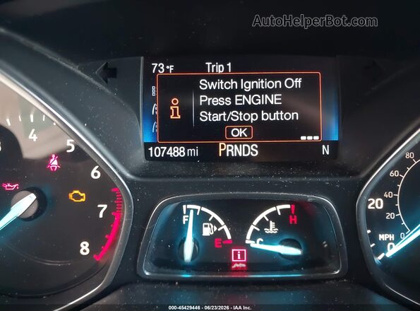1FMCU0GD4KUA55763 2019 FORD ESCAPE White 