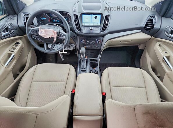 1FMCU0GD4KUB49898 2019 FORD ESCAPE Black Առջևի վահանակի տեսք