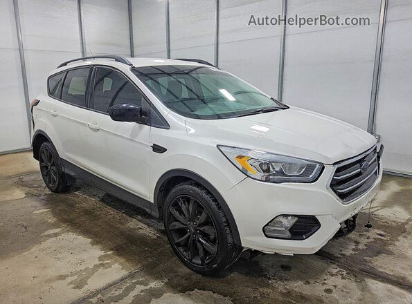 1FMCU0GD4KUC20775 2019 FORD ESCAPE Белый Передняя правая четверть