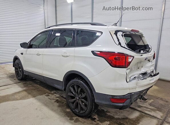 1FMCU0GD4KUC20775 2019 FORD ESCAPE Белый Задняя левая четверть