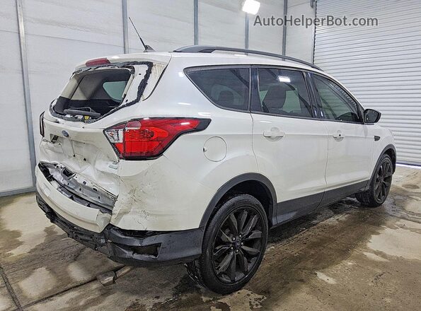 1FMCU0GD4KUC20775 2019 FORD ESCAPE Белый Задняя правая четверть