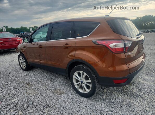 1FMCU0GD5HUA21288 2017 FORD ESCAPE Brown Rear left