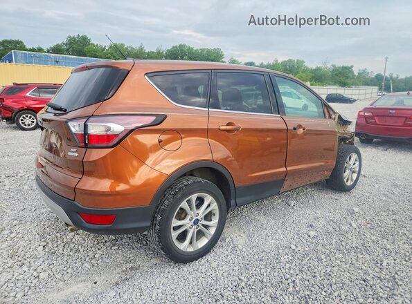 1FMCU0GD5HUA21288 2017 FORD ESCAPE Brown Rear right