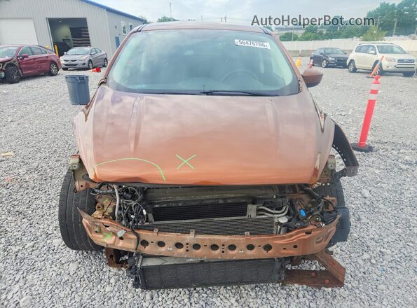 1FMCU0GD5HUA21288 2017 FORD ESCAPE Brown Front view