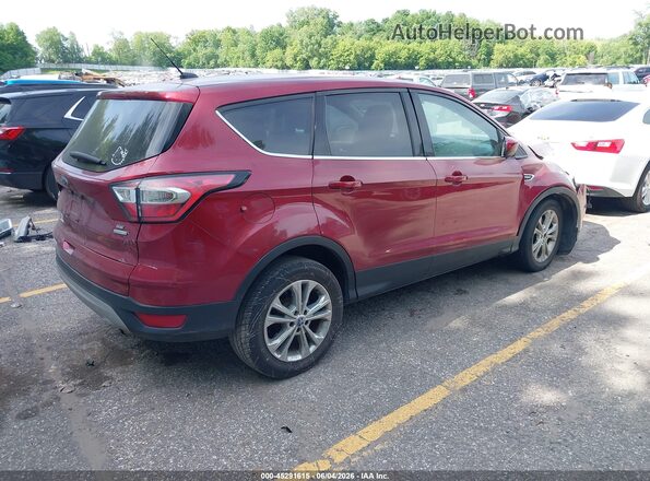 1FMCU0GD5HUC64518 2017 FORD ESCAPE Burgundy Trasero derecho