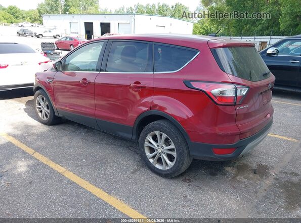 1FMCU0GD5HUC64518 2017 FORD ESCAPE Burgundy Trasero izquierdo