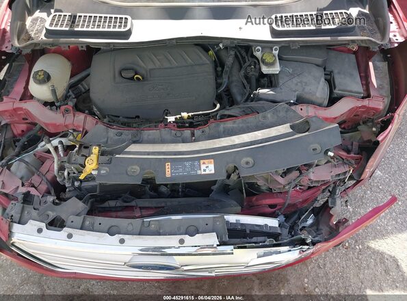 1FMCU0GD5HUC64518 2017 FORD ESCAPE Burgundy Vista trasera