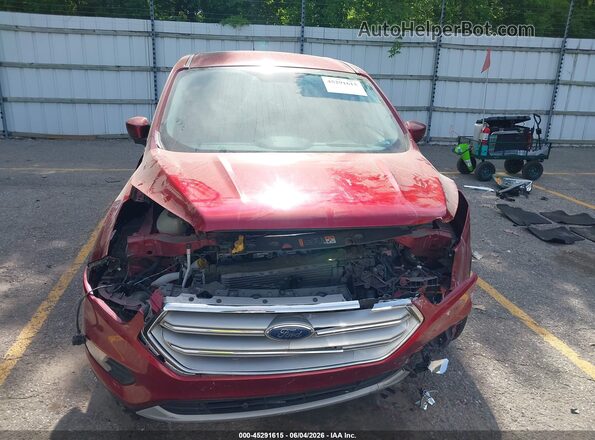 1FMCU0GD5HUC64518 2017 FORD ESCAPE Burgundy Vista interior trasera