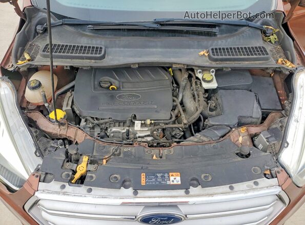 1FMCU0GD5HUC64647 2017 FORD ESCAPE Brown 