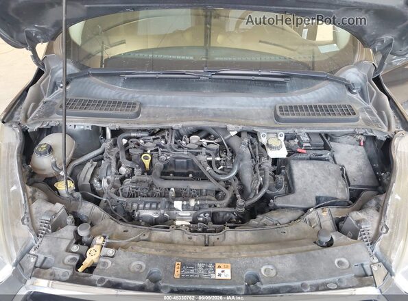 1FMCU0GD5HUE09038 2017 FORD ESCAPE Gray Vista trasera