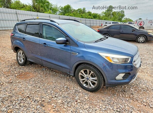 1FMCU0GD5JUC17088 2018 FORD ESCAPE Blue 