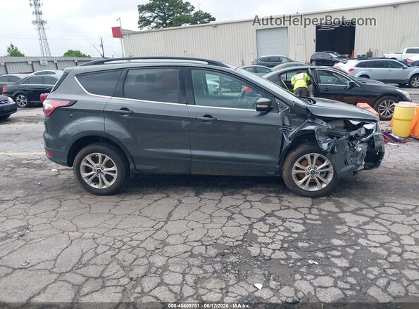 1FMCU0GD5JUD54838 2018 FORD ESCAPE Серый Вид задней части салона