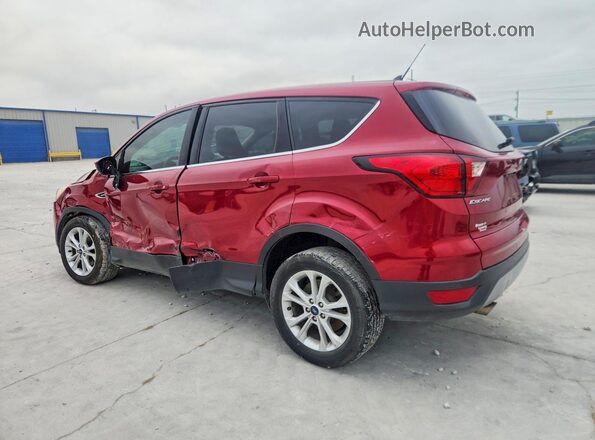1FMCU0GD5KUA04689 2019 FORD ESCAPE Red Задня ліва чверть