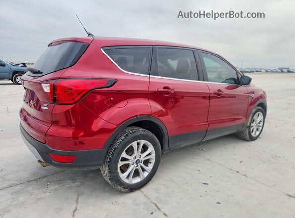 1FMCU0GD5KUA04689 2019 FORD ESCAPE Red Задня права чверть