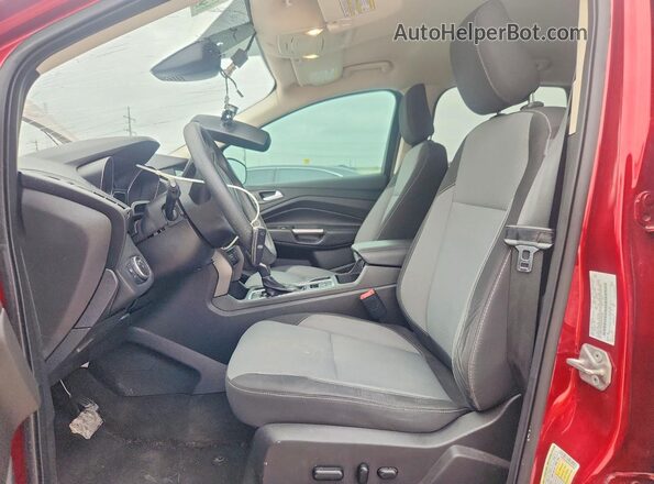 1FMCU0GD5KUA04689 2019 FORD ESCAPE Red Вид салону спереду