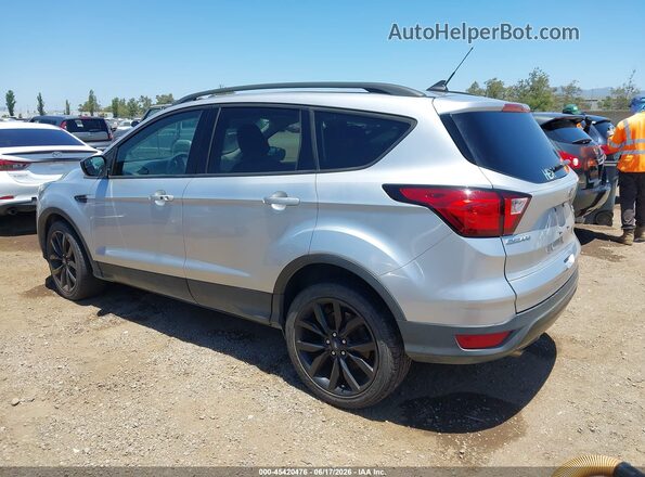 1FMCU0GD5KUB80500 2019 FORD ESCAPE Silver Tył lewy
