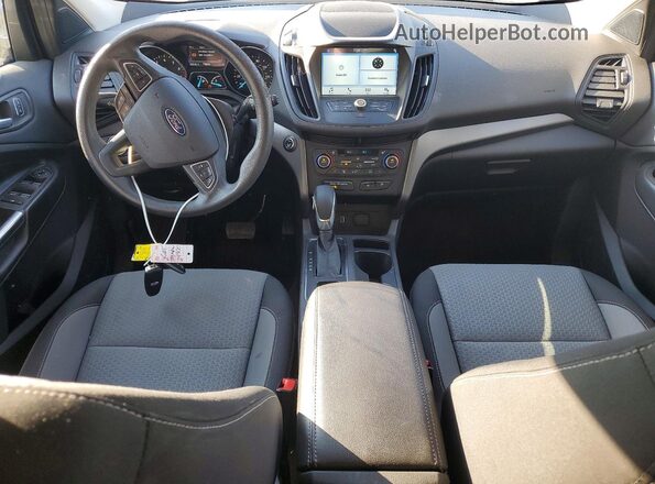 1FMCU0GD5KUB99287 2019 FORD ESCAPE Белый Вид панели приборов