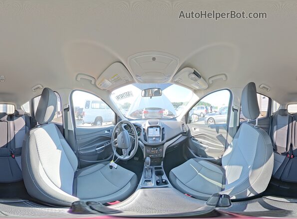 1FMCU0GD5KUB99287 2019 FORD ESCAPE Белый Панорамный вид салона 360°