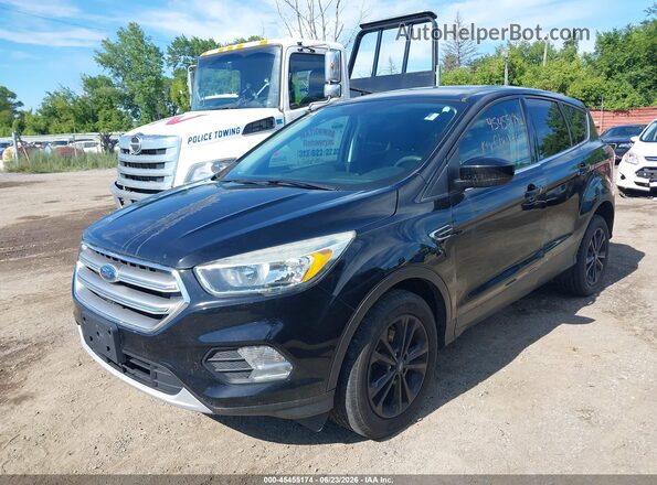 1FMCU0GD6HUB50463 2017 FORD ESCAPE Black Передня ліва чверть