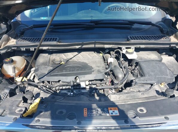 1FMCU0GD6HUB50463 2017 FORD ESCAPE Black Вид ззаду