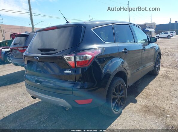 1FMCU0GD6HUB50463 2017 FORD ESCAPE Black Задня права чверть