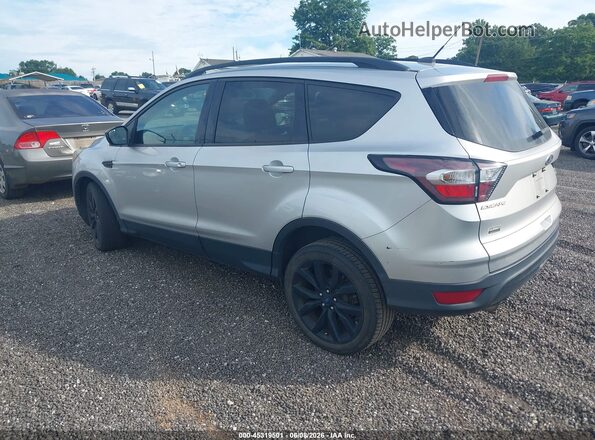 1FMCU0GD6HUC18230 2017 FORD ESCAPE Silver Rear left