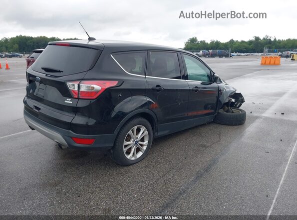 1FMCU0GD6HUC32239 2017 FORD ESCAPE Black Tył prawy
