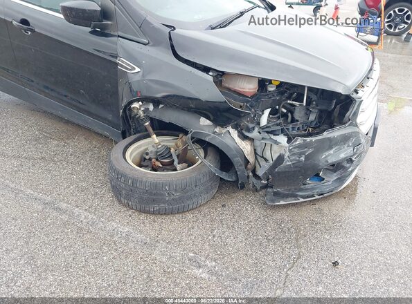 1FMCU0GD6HUC32239 2017 FORD ESCAPE Black Widok wnętrza z tyłu
